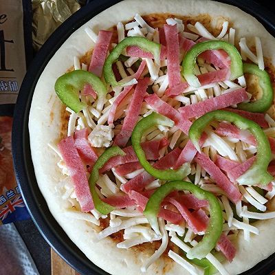 披萨饼|培根青椒披萨