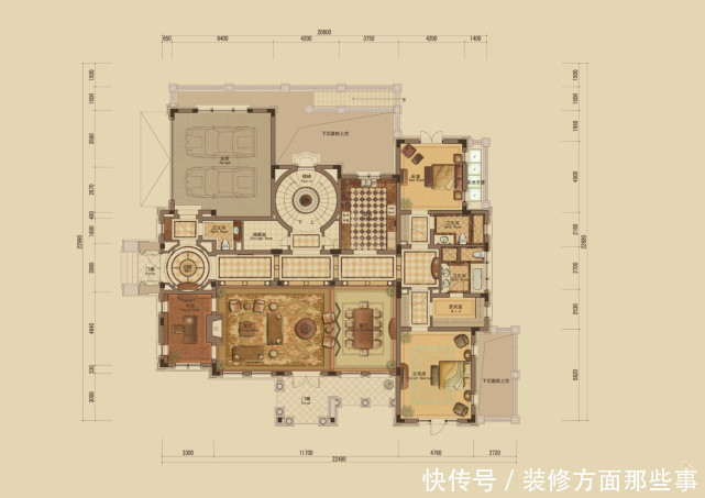 设计|113平三居室开放性设计,清峻克制的现代风扑面而来