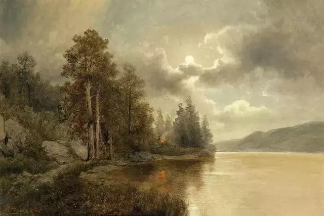 艺术家#奥地利艺术家的超美风景油画,领略大自然的宁静之美