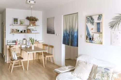 三口之|参观了她的90㎡新家,我被治愈了,入户日式风,幸福的三口之家