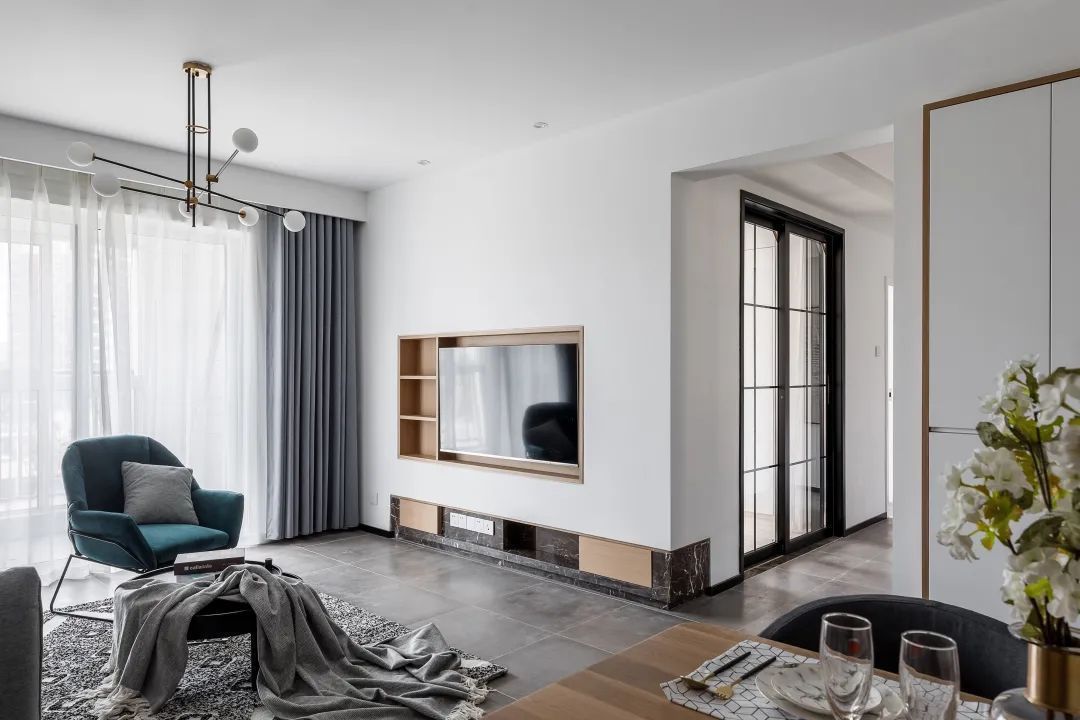 展示架|88㎡现代简约,实用与简朴,最平凡的艺术,来自生活