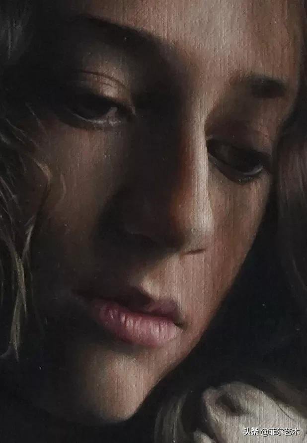安妮·罗达!法国画家安妮·罗达超高清、超写实人物油画作品欣赏