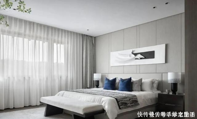 客厅|这才是最美别墅,484㎡新中式之风,里面的庭院水景,太美!