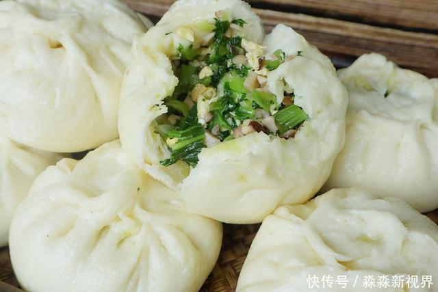 适合|最适合夏天吃的素馅包子,鲜香味美,松软不塌陷,越吃越香