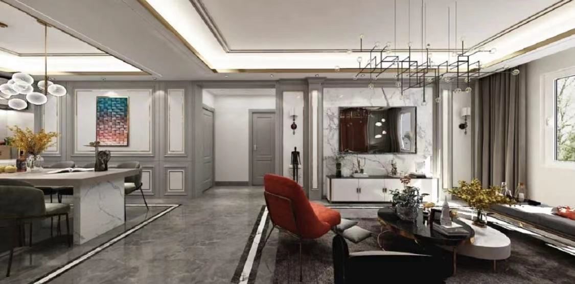 高级感|格美装饰110M2轻奢、高级感拉满!