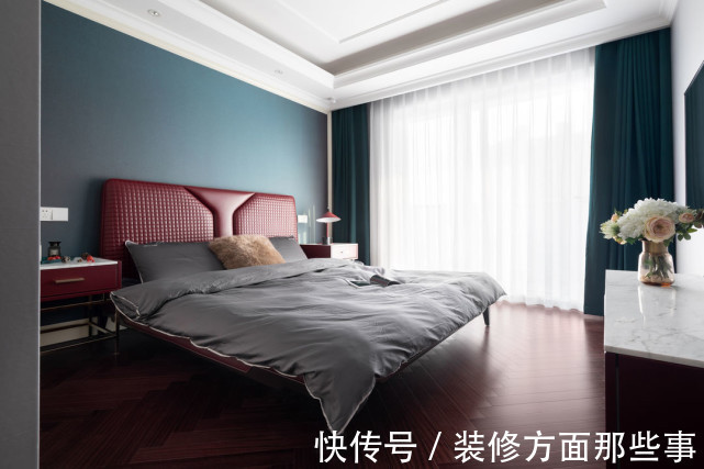 卧室|118平现代风三居室忙忙碌碌的一天之后,尽享“家”的惬意