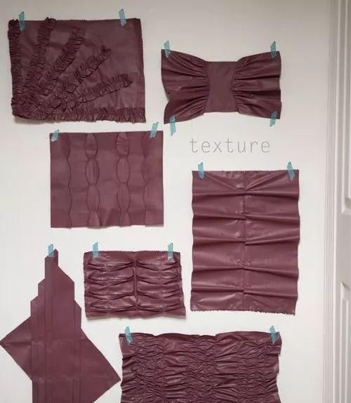 如何用手工褶皱实现惊艳的面料再造,看这一篇就够了