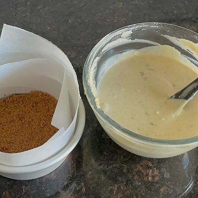 金桂板栗芝士蛋糕