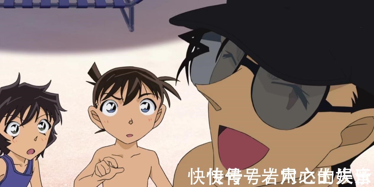 新一|名柯中的第二个柯南,他破案能力堪比童年新一,只是被柯南压制了