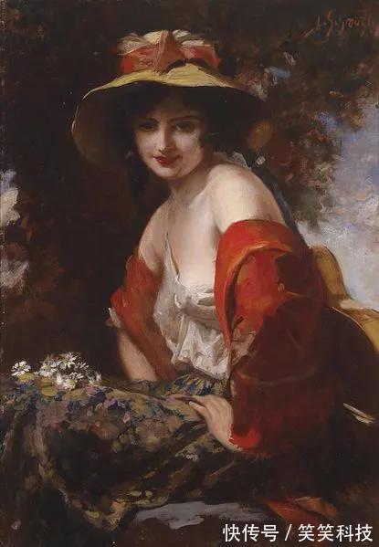 博登&他笔下的女子风情万种,撩人心弦!可惜晚年声誉不保!