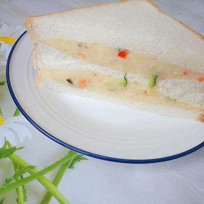 土豆泥|土豆泥三明治
