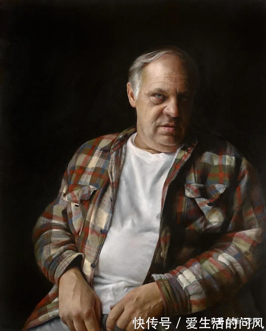 安妮·@法国画家安妮·罗达超高清、超写实人物油画作品欣赏