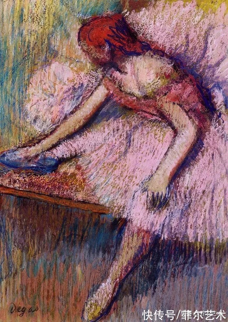 法国@法国艺术大师埃德加·德加舞女125幅油画作品,美翻了