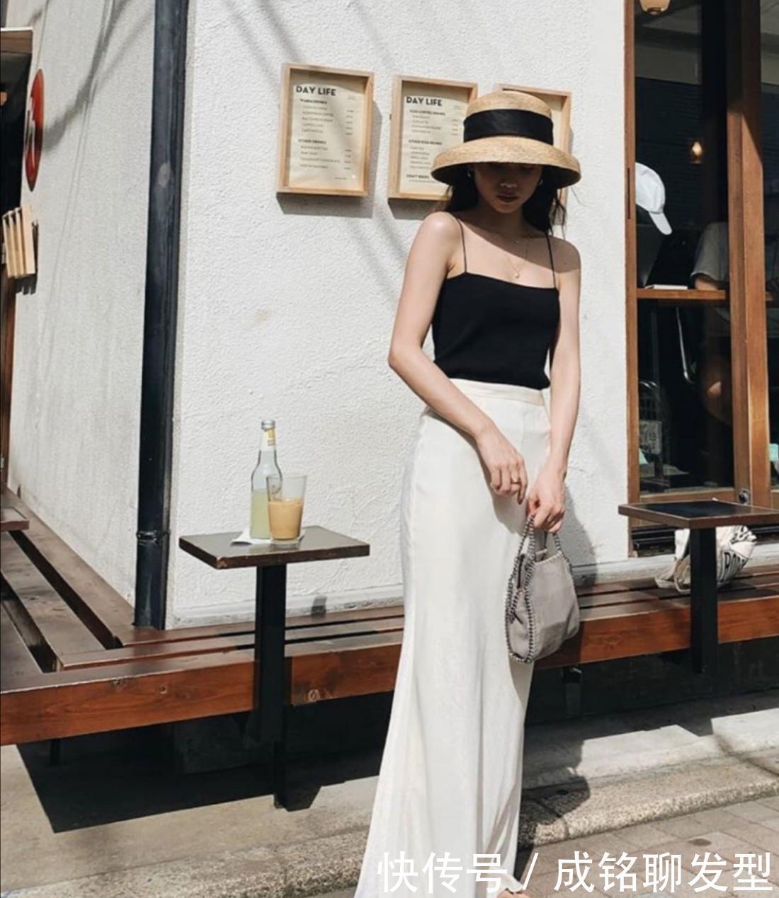 腰线|小个子穿搭模板,身高155日本博主示范显高穿法,轻松穿出高挑感