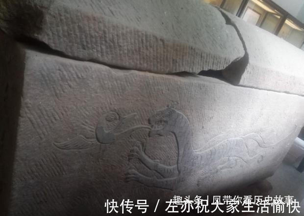 四灵|西汉麻浩崖墓,石棺升仙图里四灵中的玄武变成了琨鱼,为什么