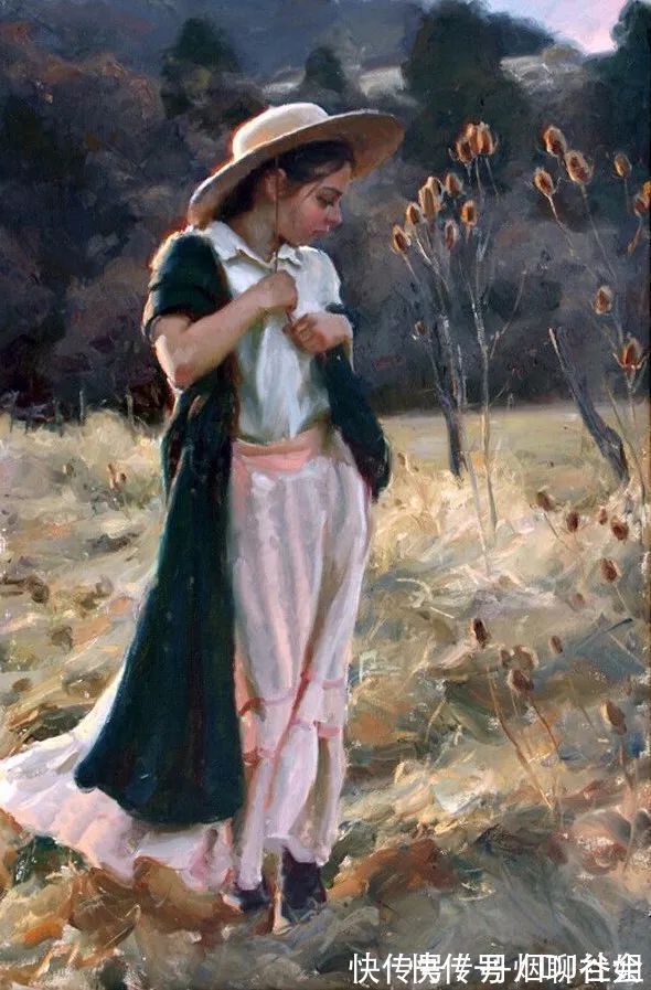 迈克尔!寻找生命中的光,70后印象现实主义画家迈克尔·马尔姆的油画