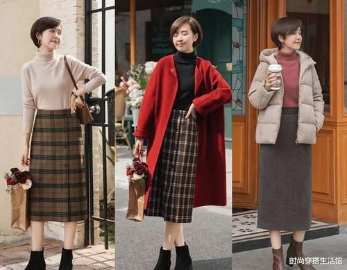 40＋的女性穿毛衣一定要讲究，掌握这4种搭配，时髦又优雅