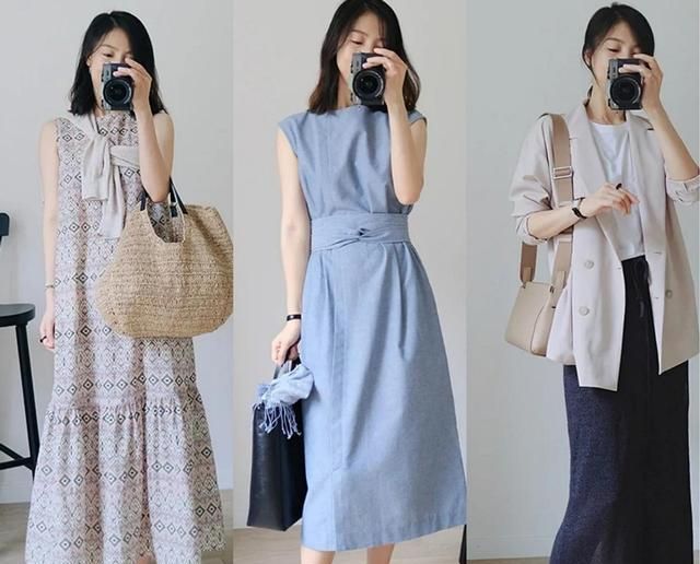 穿搭 中年女人日常穿搭分享,用极简风来迎接初秋,做个气质高级的美女