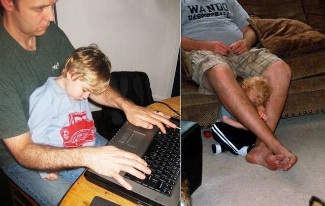 妈妈们|“慌张爸爸”意外走红,抱个娃浑身都是戏,孩子:我有点难受