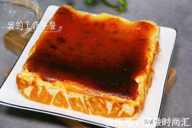 烤箱|我家这样做蛋糕，无需面粉无需打发，嫩滑的口感，比海绵蛋糕好吃