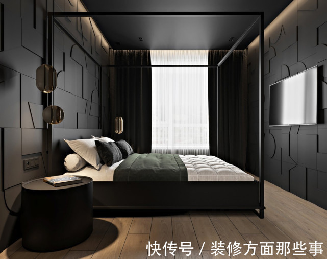 卫浴|120平现代风米三居室,一步一景,细微之处见极