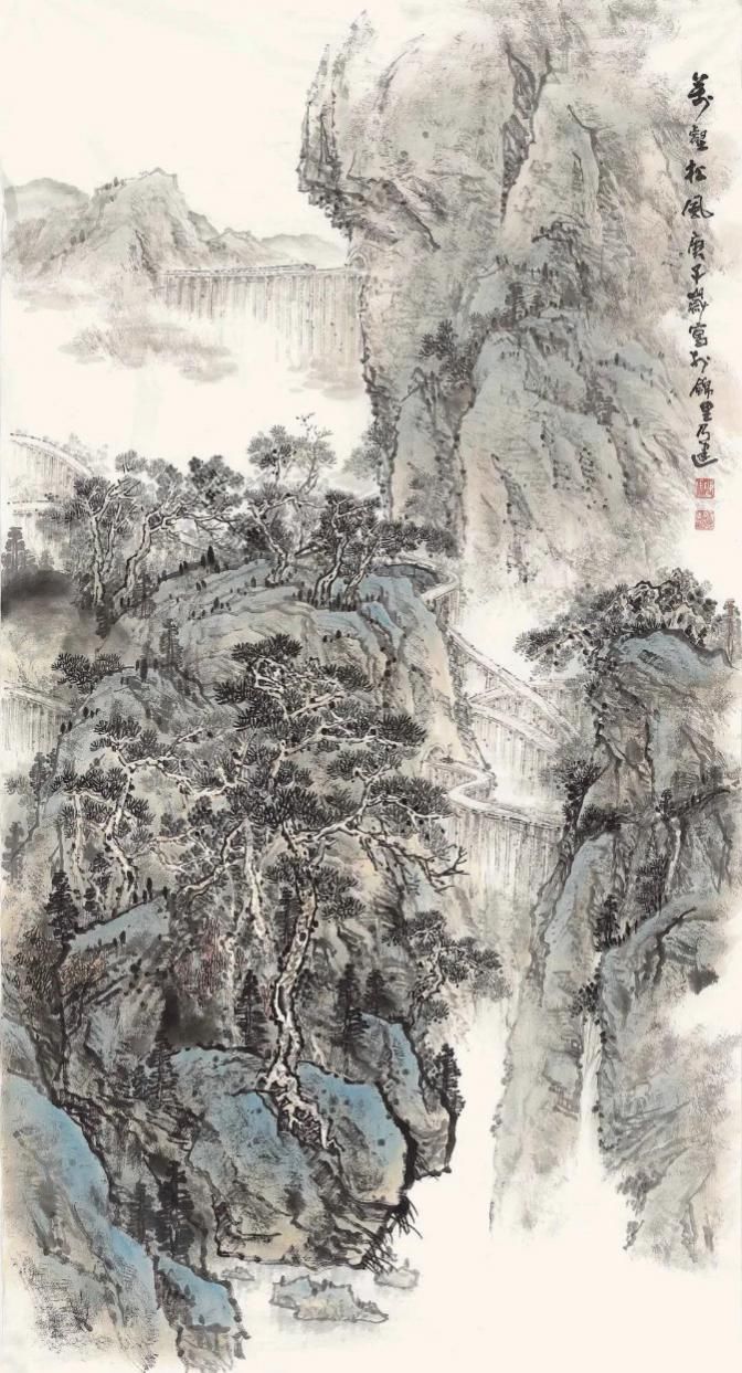  书画|“笔墨终无悔，盛世拂新风” 中国画作品展开幕