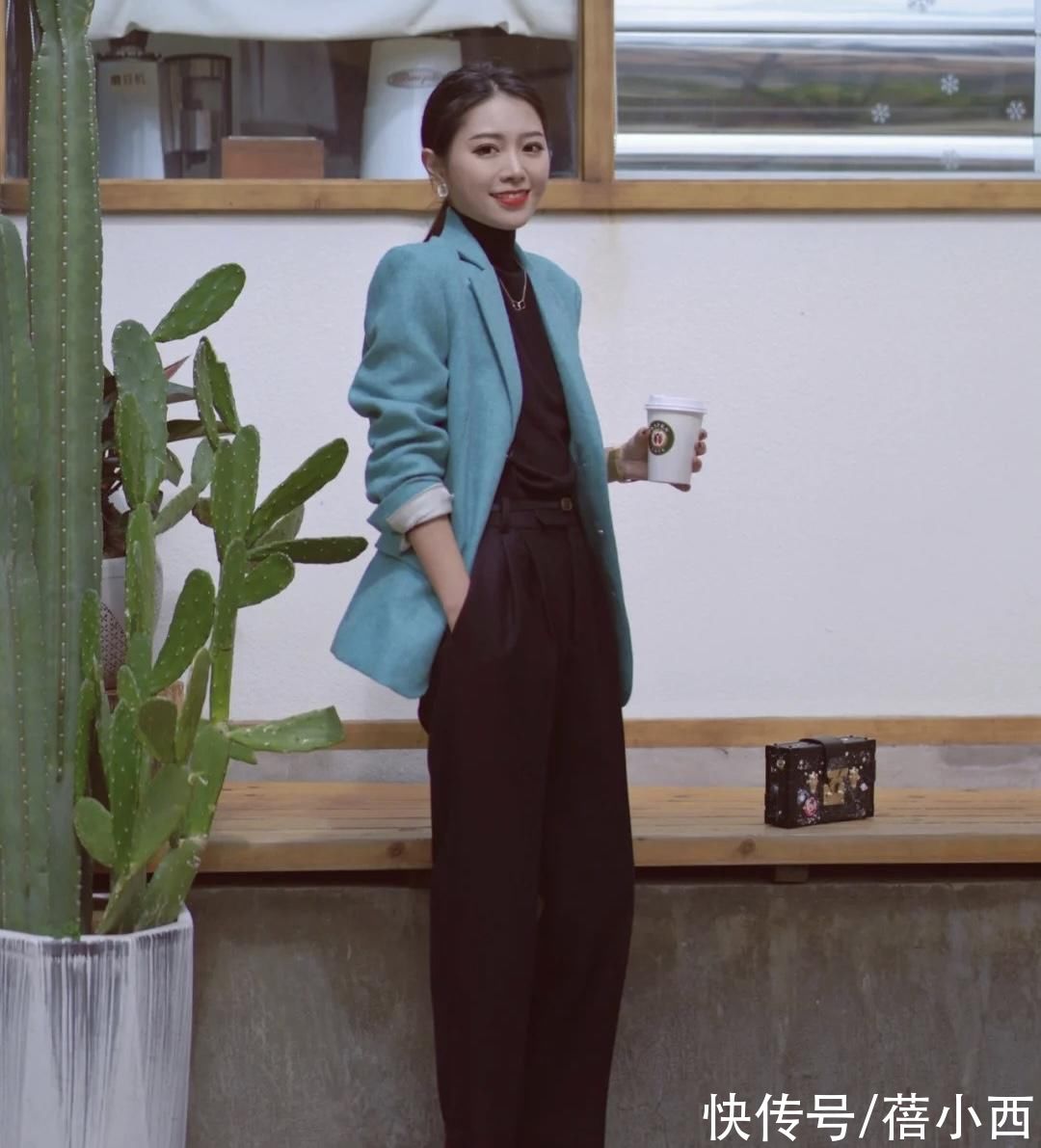 垫肩|今年还是穿“西装”外套最chic，学博主这样穿，比你想象中更时尚