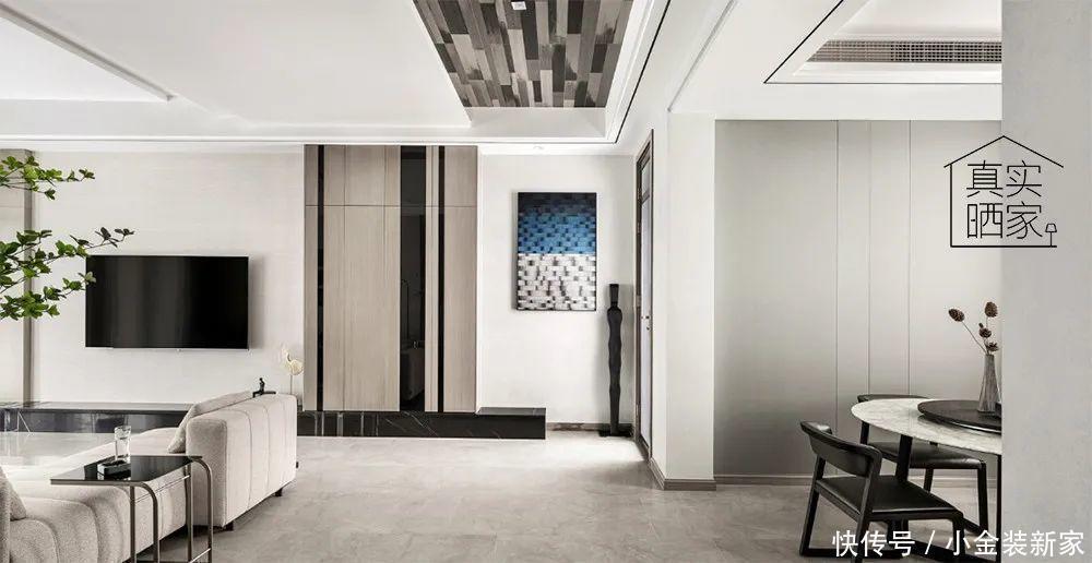 方飞|200㎡中式写意设计，他把自家谱成了一卷水墨画