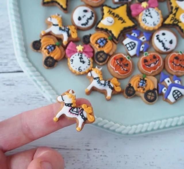 做出|一双巧手,做出童话般的翻糖饼干,看完你会舍不得吃网友称太美