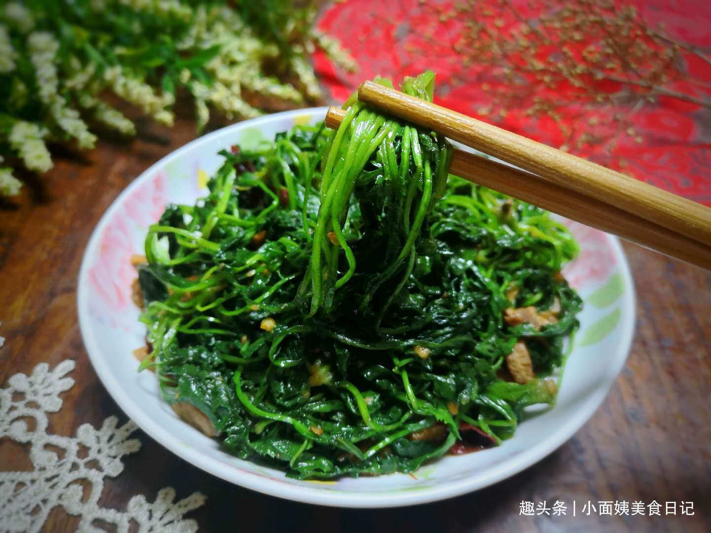 秋天，抓紧吃此菜，鲜嫩翠绿特下饭，3元一斤，再不吃就过时了！