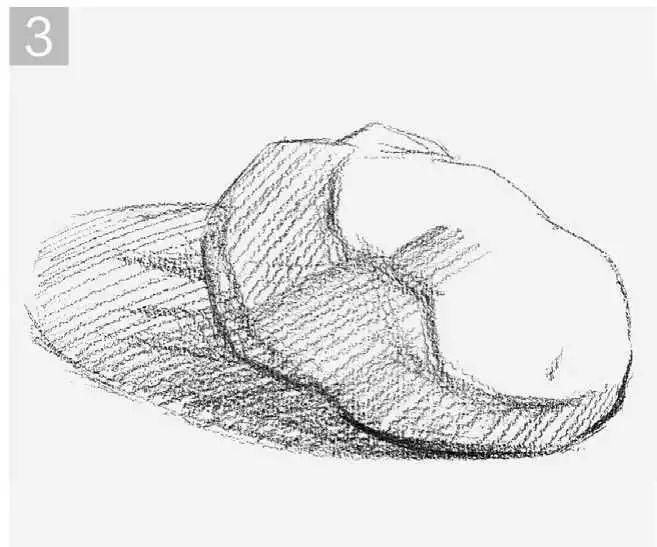 写生#结构素描写生实例:不会画结构素描?老艺术教你画三种常见的素描