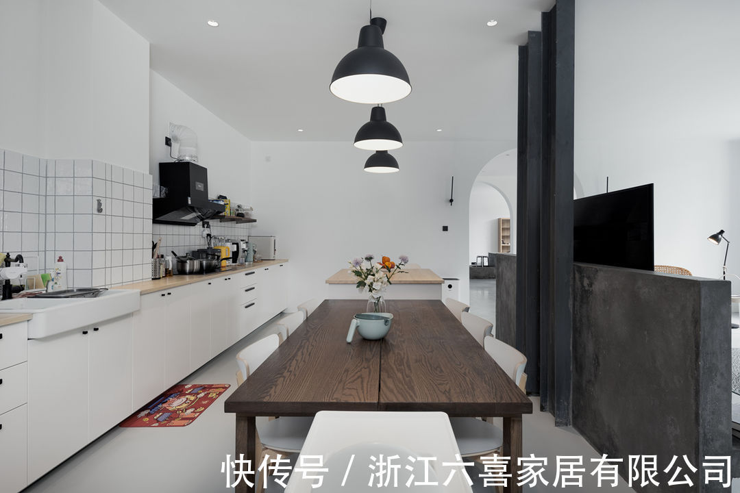 庭院|LDK一体化设计，原木色民宿小院演绎清新温柔的“梨园小筑”