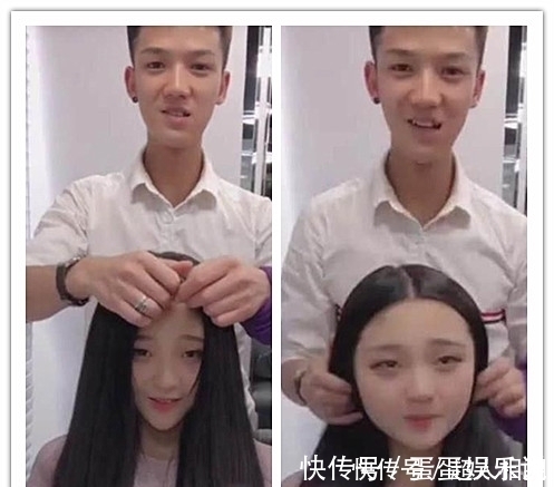 女生|女生头发下到底藏了几张脸?掀起头发的瞬间,网友:打扰了