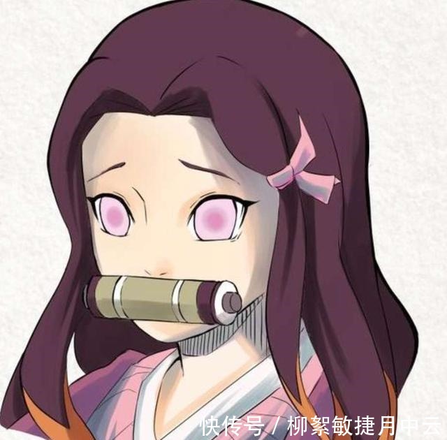 巨人版|鬼灭之刃祢豆子变“不同画风”,火影版神似“雏田”,巨人版超帅气