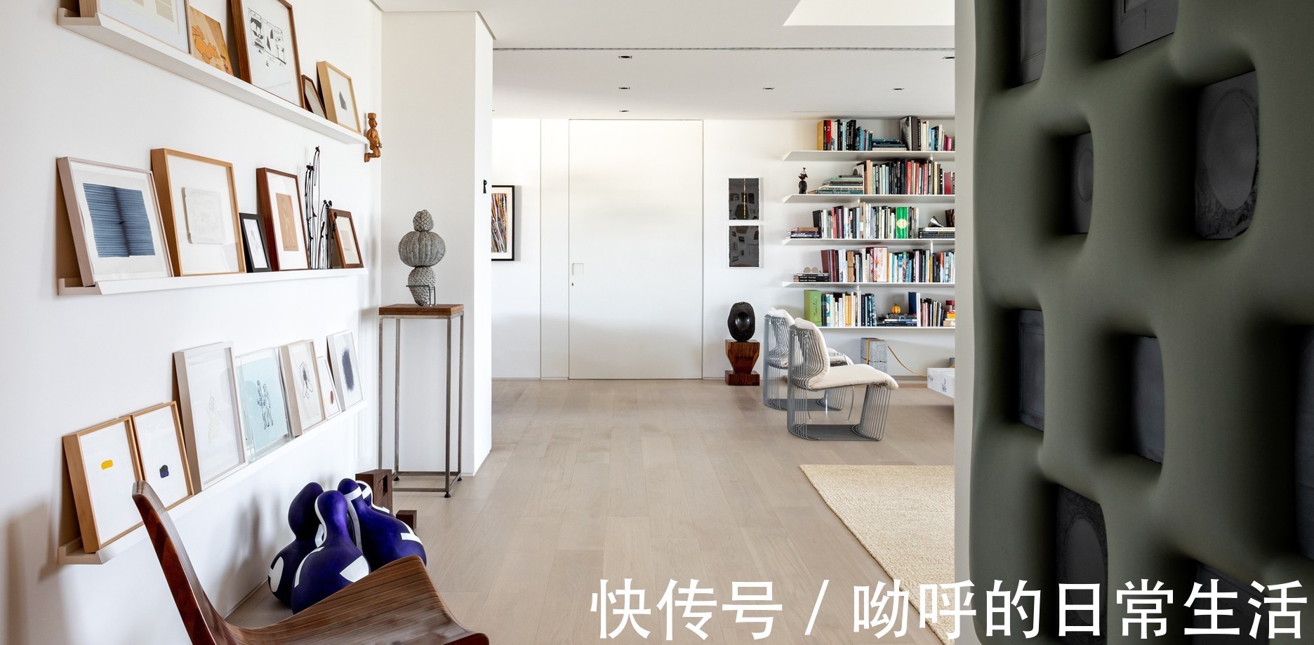 艺术品|满墙的艺术公寓,无法复制的风格