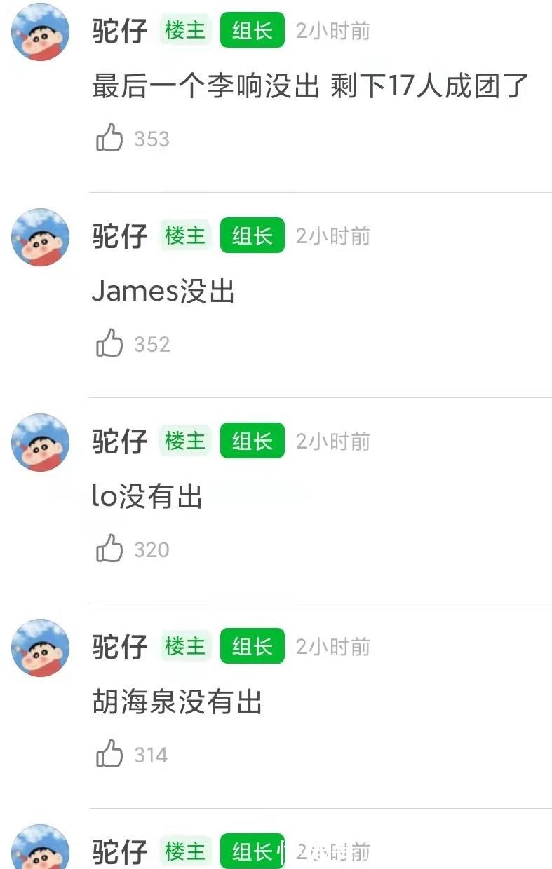 《哥哥》成团名次揭晓,陈小春第1,张晋第7,李响第21名没成团