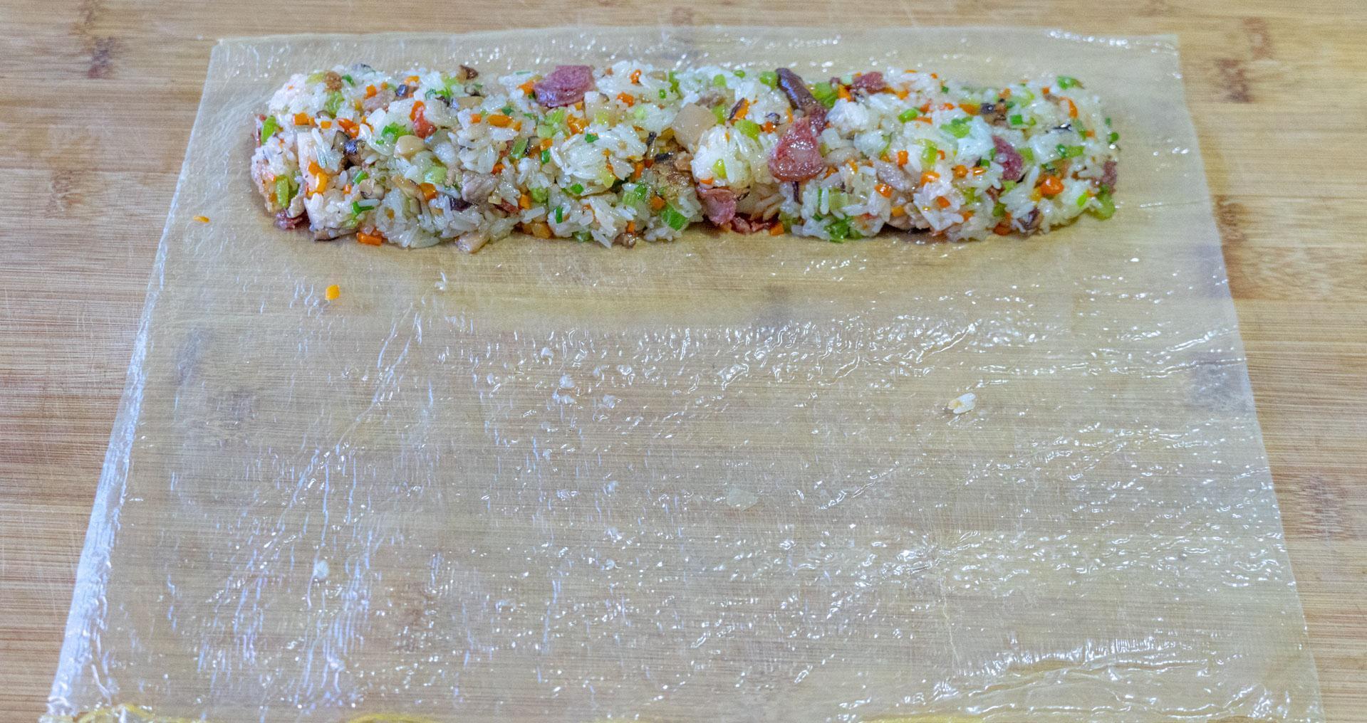 冬天早餐如此做，蒸一蒸卷一卷，软糯又咸香，大雪过后孩子抢着吃