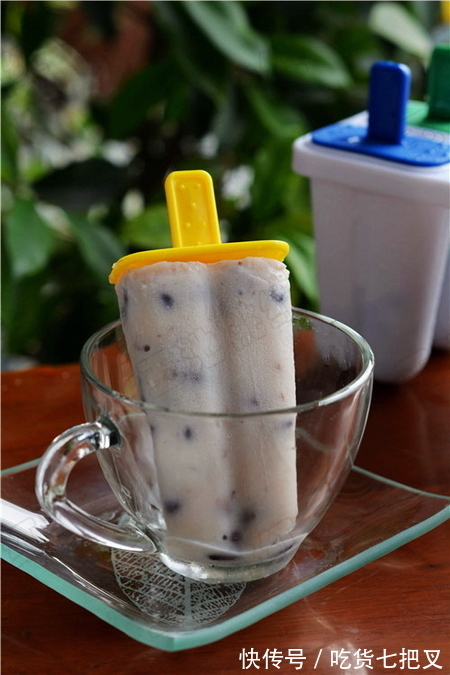 红豆|红豆奶油雪糕,为了家人的健康,还是自己做吧