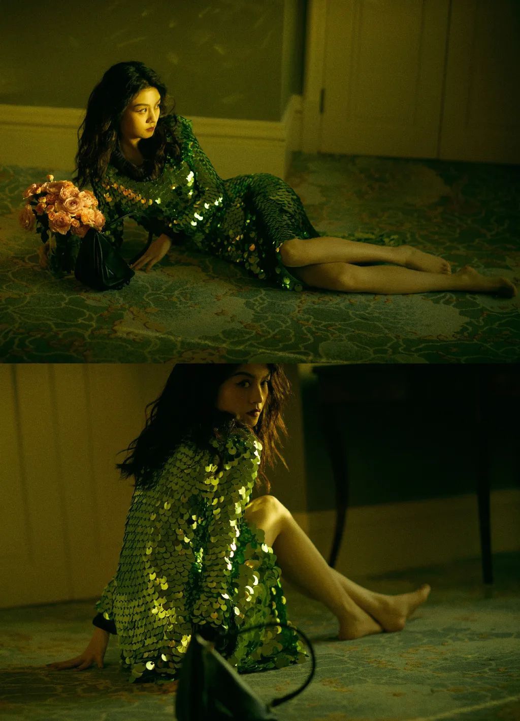 贺聪贺智米兰上海同台走秀,还是同一套|T型台 | 秀场