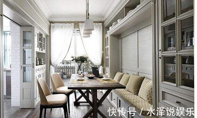 卡座|餐桌旁的空间如何利用5个装修设计小方法，让餐厅更实用方便