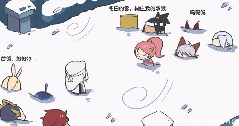 模样|王者漫画：下雪的峡谷是什么样子？尧天与守卫军的战斗变了模样