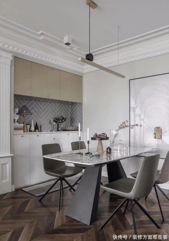 风格|120平现代简约设计加一些复古小玩意,给老人们自然舒适的环境