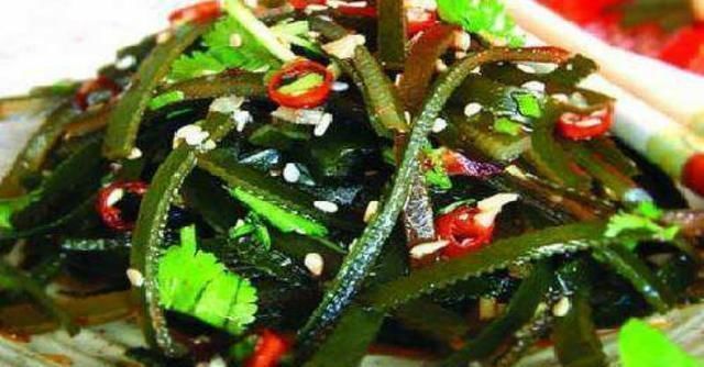 凉拌海带丝|海带还在直接用清水泡怪不得又硬又难吃,教你1招15分钟就泡开