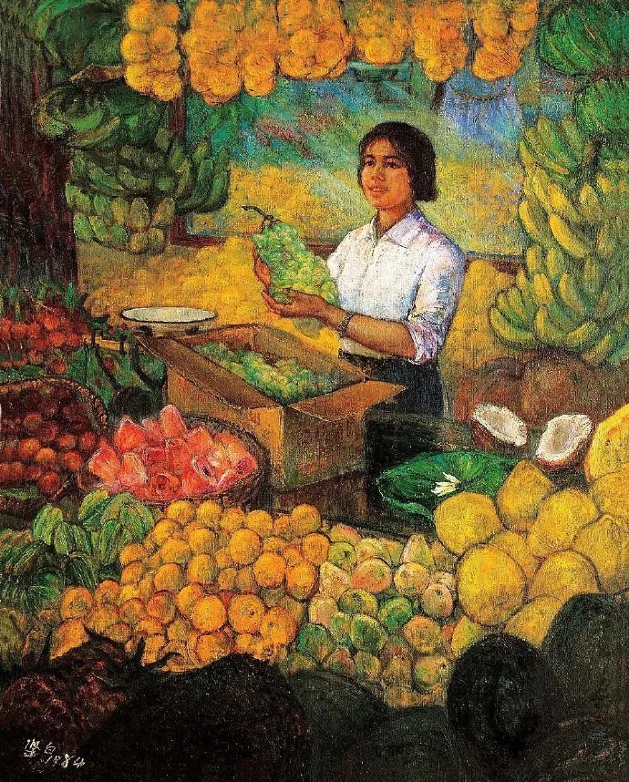 红旗手!第一代女油画家徐坚白:作品有现代元素,也别具中国韵味