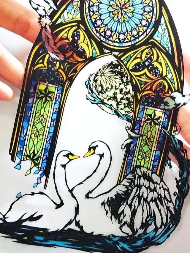  作品|一张纸，也可以雕出艺术，玩到极致，是创作人用心的美！