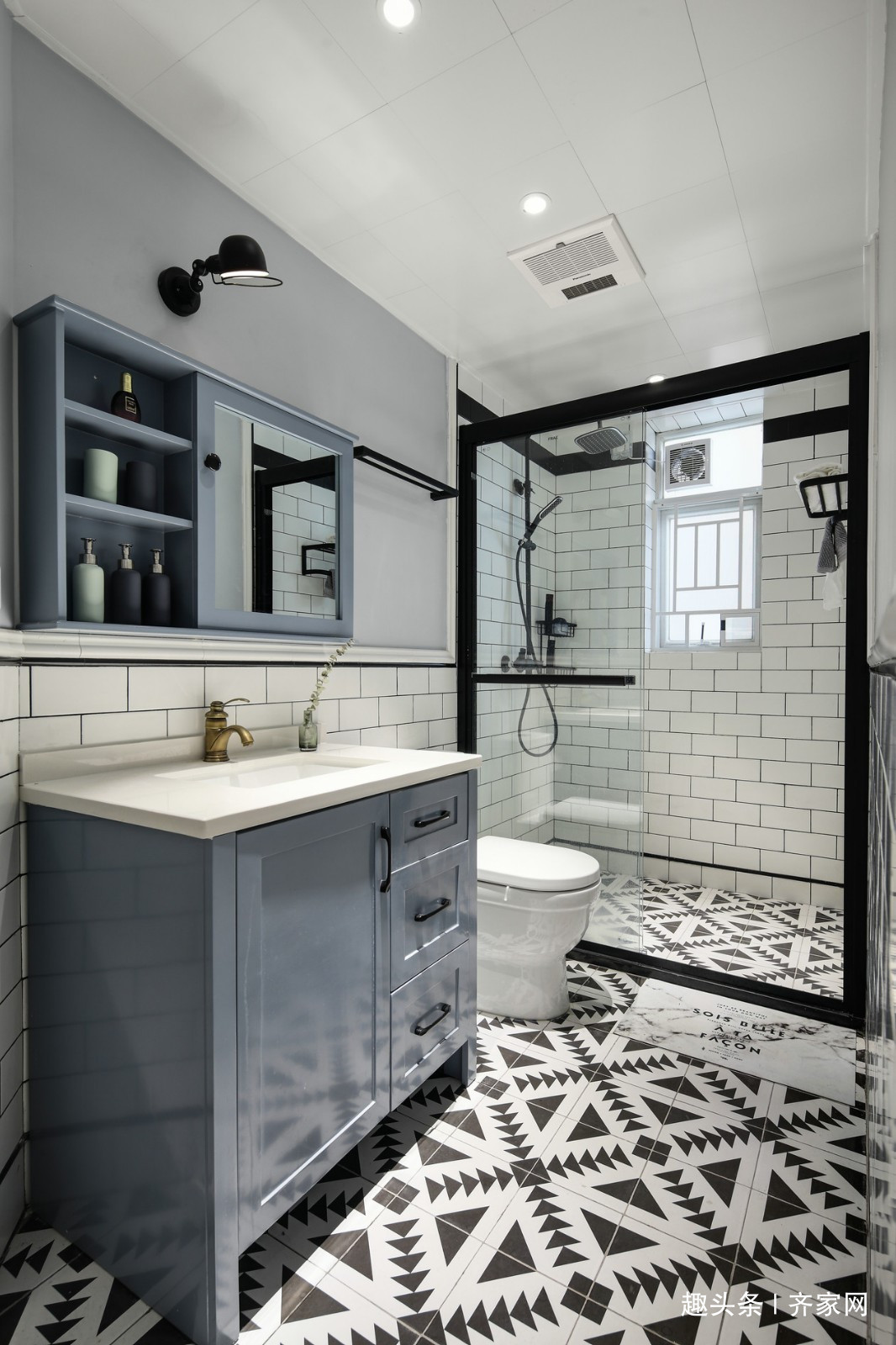 储物|107㎡北欧风,客餐厅一体,嵌入式储物,高效利用空间!