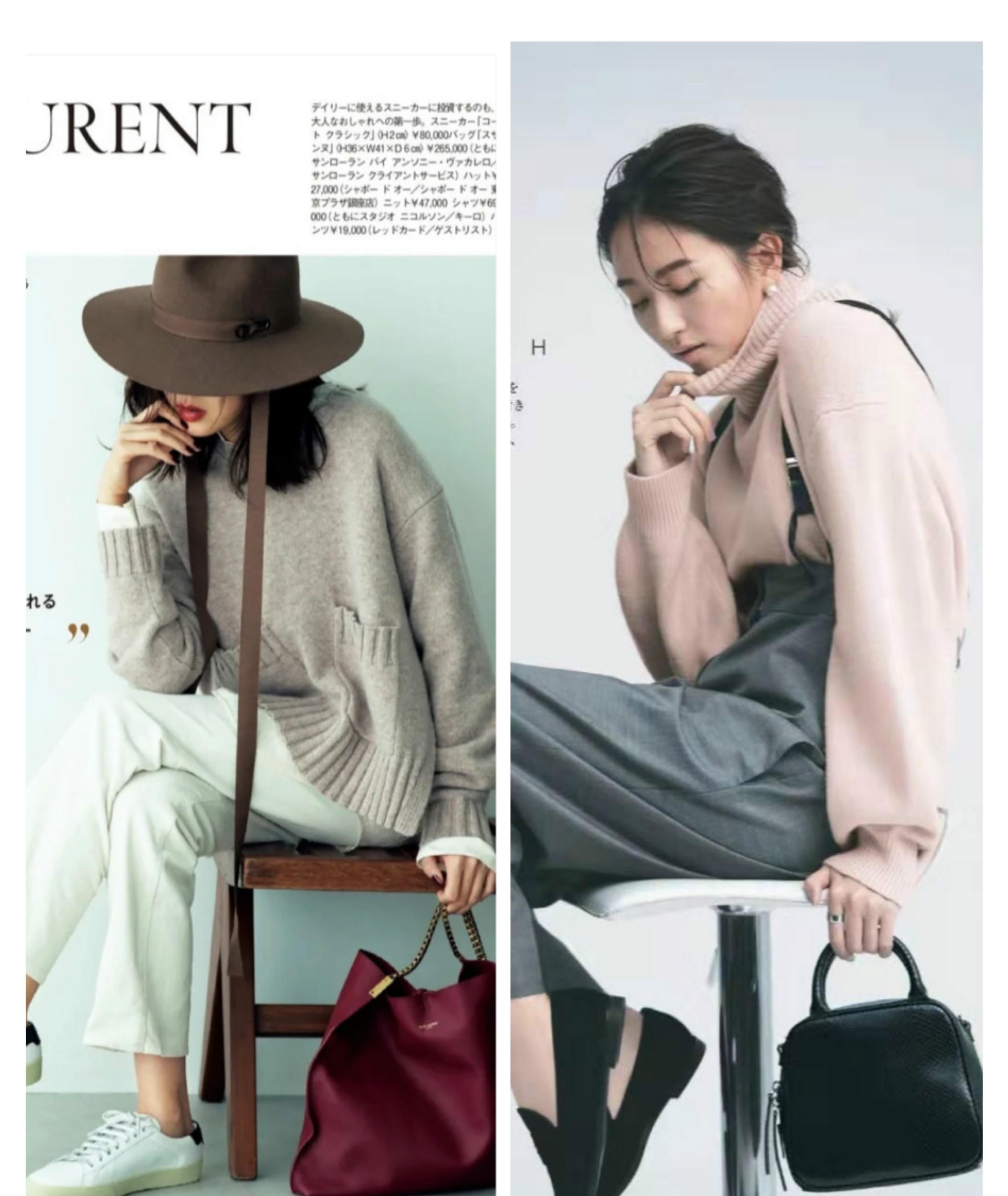 早春最适合针织衫,想要穿出日杂风效果,选款和搭配都要有技巧