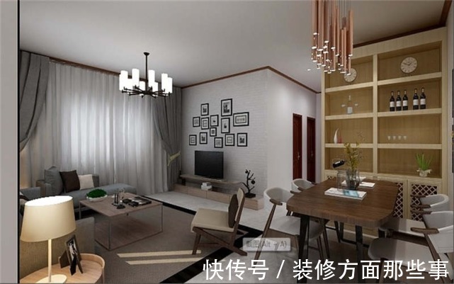 力天装饰公司|139㎡三室一厅老人房装修,现代感十足,安全舒适