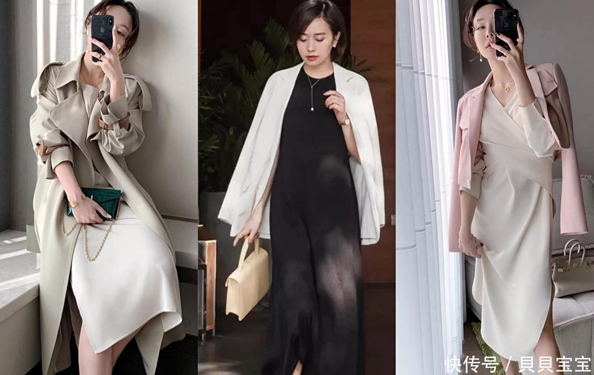 穿搭|讲究穿衣的女人，不会拒绝简约的轻熟风穿搭，时髦与优雅兼具