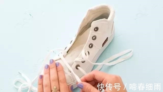 diy 小白鞋穿腻了?试下刺绣后的小白鞋,一样穿出“花”样!附教程
